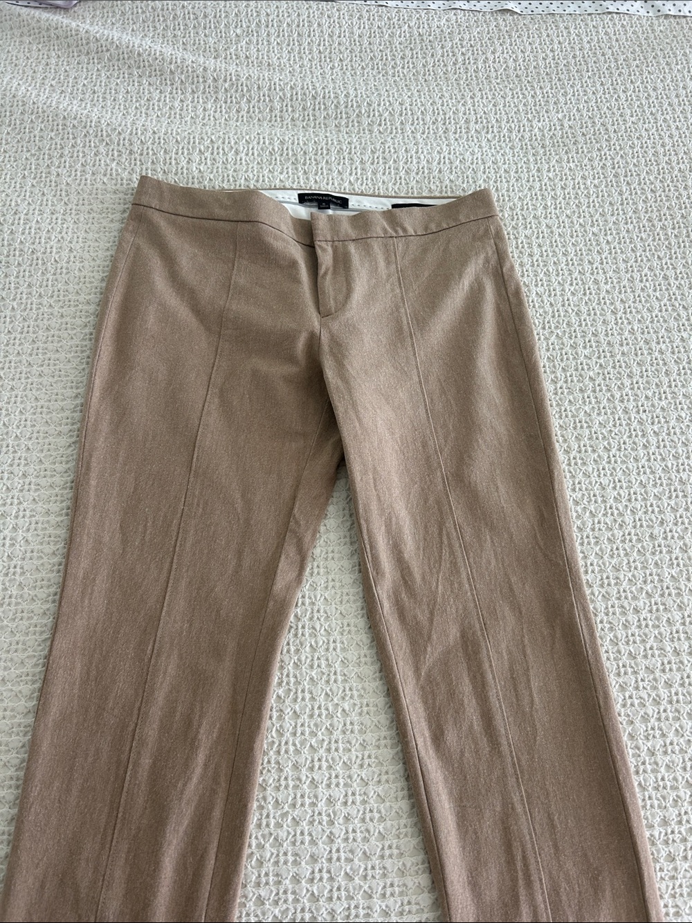 Banana Republic Sloan Women's Pants in Light Tan